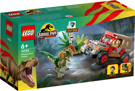 Hinterhalt des Dilophosaurus
