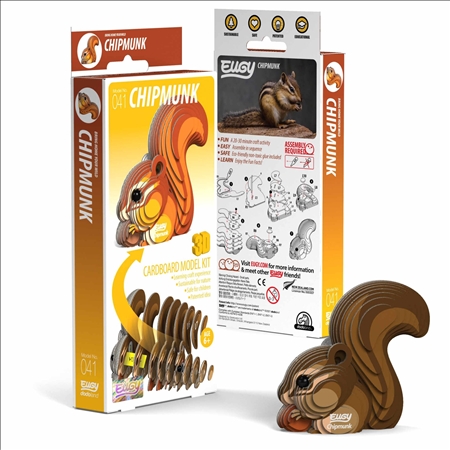 3D Bastelset Eichh&#246;rnchen