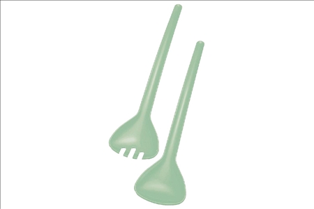 WESTMARK SALATBESTECK TRADITIONELL 2TEILIG MINT-GR&#220;N