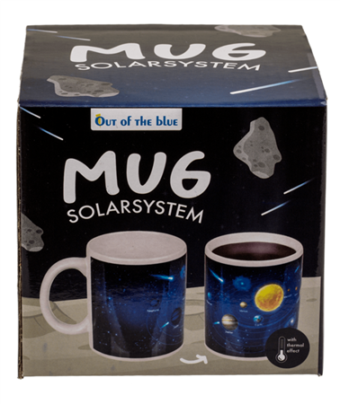 Becher Sonnensystem, reagiert auf W&#228;rme