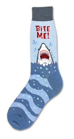 Mens Bite Me Socks