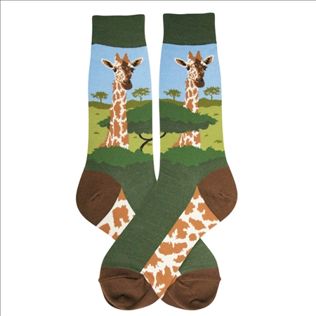 Mens Giraffe Socks