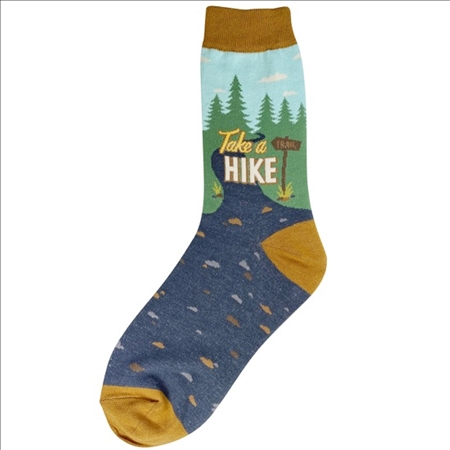 Mens Take A Hike Socks