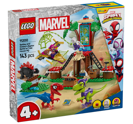 Showdown am Baumhaus: Spidey-Rex vs. Gobby-Raptor