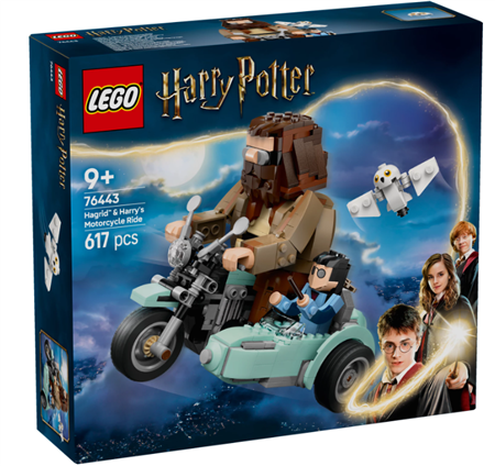 Hagrids und Harrys Motorradtour