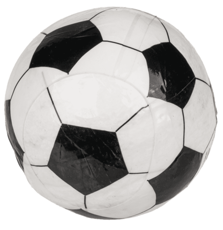 Magisches Baumwoll-Handtuch, Fu&#223;ball, ca. 30 x 30 cm