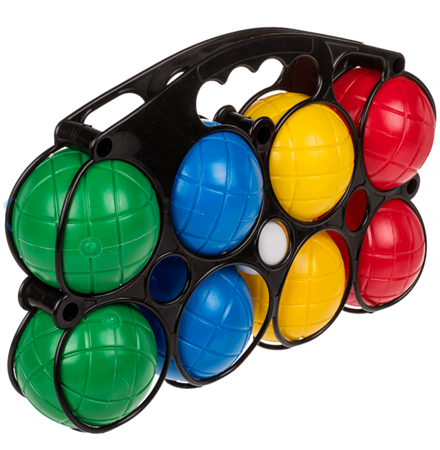 Boule-Set, mit Wasser gef&#252;llt
