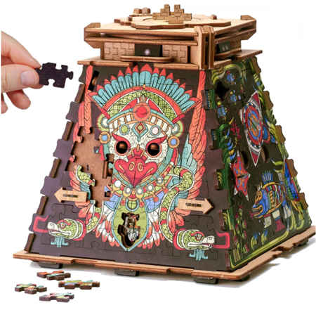 CluePuzzle - Die Sonnenpyramide. R&#228;tselbox mit Puzzles