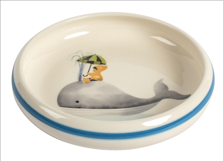 Kinderteller Walfisch mit Kind &#216; 18 cm