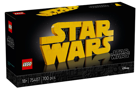 Star Wars™ Logo aus LEGO Steinen