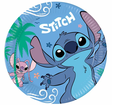 Pappteller Disney Lilo &amp; Stitch &#216;23cm 8 St&#252;ck