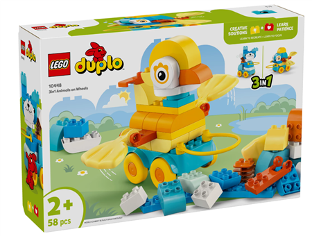 Tiere auf R&#228;dern 3-in-1-Set