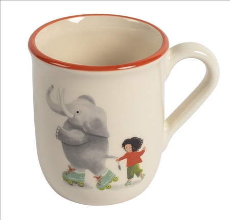 Kindertasse Elefant mit Kind 2.5dl