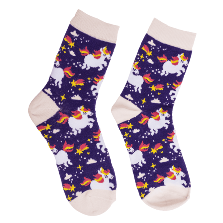 Socken, Einhorn, Gr&#246;&#223;e 36-42