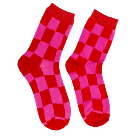 Socken, Karo, Gr&#246;&#223;e 36-42