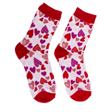 Socken, Herzen, Gr&#246;&#223;e 36-42