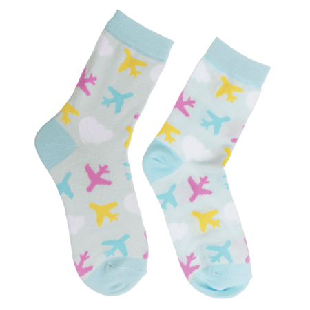 Socken, Flugzeug/Reise, Gr&#246;&#223;e 36-42