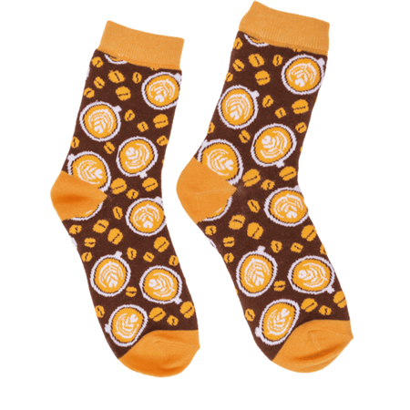 Socken, Kaffee, Gr&#246;&#223;e 36-42