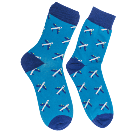 Socken, Flugzeug/Reise, Gr&#246;&#223;e 42-46