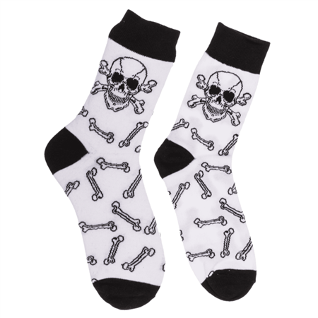 Socken, Totenkopf, Gr&#246;&#223;e 42-46
