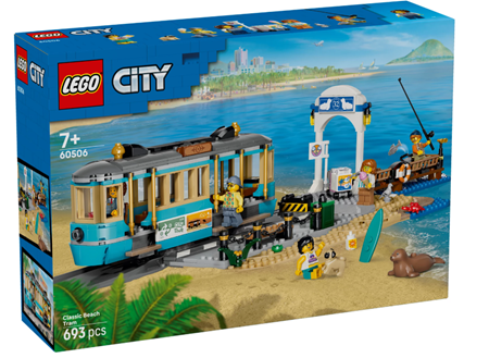 Klassische Strandstraßenbahn