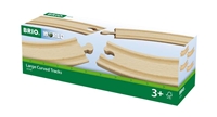 Large Curved Tracks