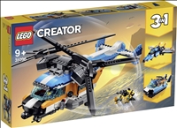 Doppelrotor-Hubschrauber Lego Creator, 569 Teile, ab 9 Jahren