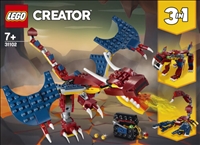 Feuerdrache Lego Creator, 234 Teile, ab 7 Jahren