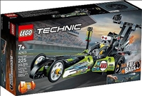 Dragster Rennauto Lego Technic, 225 Teile, ab 7 Jahren