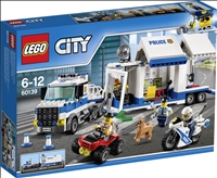 Mobile Einsatzzentrale Lego City, 374 Teile, inkl. 4 Figuren, ab 6 Jahren