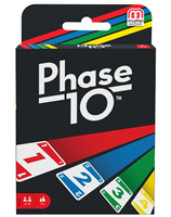 Phase 10 Basis Karten, d/f/i ab 7 Jahren, 2-6 Spieler, Kartenspiel, Dauer 60 Min.