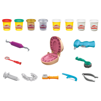 Play-Doh Dr. Wackelzahn mit 3 Dosen Knete und viel Zubeh&amp;#246;r, ab 3 Jahren