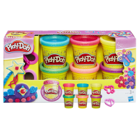 Play-Doh Glitzerknete in 6 funkelnden Farben, ab 3 Jahren