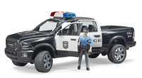 RAM 2500 Polizei Pickup mit Polizist