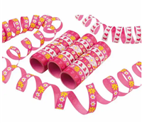 3 Luftschlangen 4m Girls