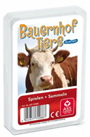 Kartenspiel Quartett Bauernhoftiere Kunststoffetui