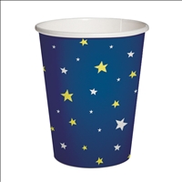Pappbecher 10x Sternenhimmel 9.5x5.5x8cm - 0.25l