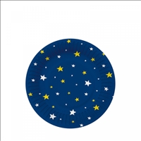 Pappteller 10x Sternenhimmel, 18x18cm