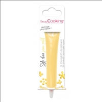 Stift mit Schokoladengeschmack pastellgelb 25g