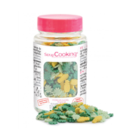 Topf Deko Zucker Tropical 55g
