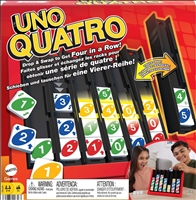 UNO Quatro d/f/i ab 7 Jahren 2-4 Spieler vier in einer Reihe