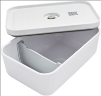 Vakuum Lunchbox, L, Kunststoff, 21.7x14.6x9.1 cm - 1.6L