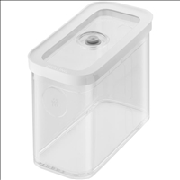 Cube Box 2M, 15.2x21.4x10.7cm, 1.8l, Transparent-weiss