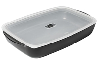 EASY GLAS OFENFORM BESCHICHTET MIT DECKEL GROSS 3.6 L