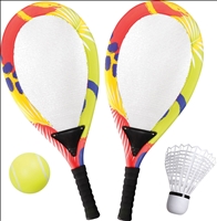 OA Jumbo-Schl&amp;#228;ger Set Neon m.B&amp;#228;lle,L67cm