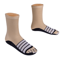 Socken Badelatschen Einheitsgr&amp;#246;sse blau, schwarz
