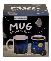 Becher Sonnensystem, reagiert auf W&amp;#228;rme