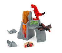 Dinosaur Erupting Volcano