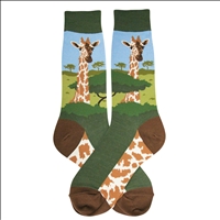 Mens Giraffe Socks
