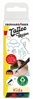 EBERHARD FABER Tattoostifte Set Kids, 4 Farben
